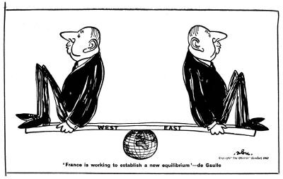 Caricature de Charles de Gaulle
